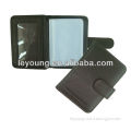Black Leather card protector wallet